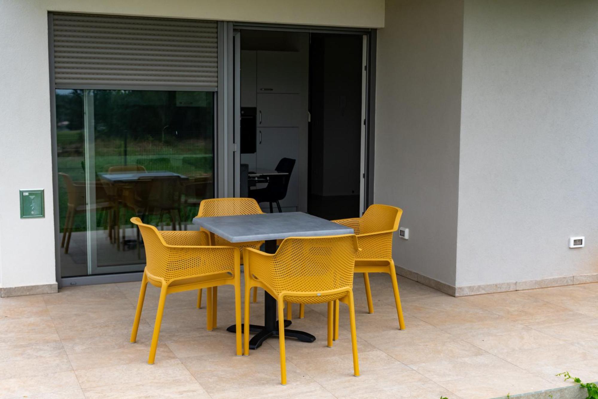 Baden Resort Basanija, Umag-With Sea View, Parking And 300M From The Beach Exterior photo