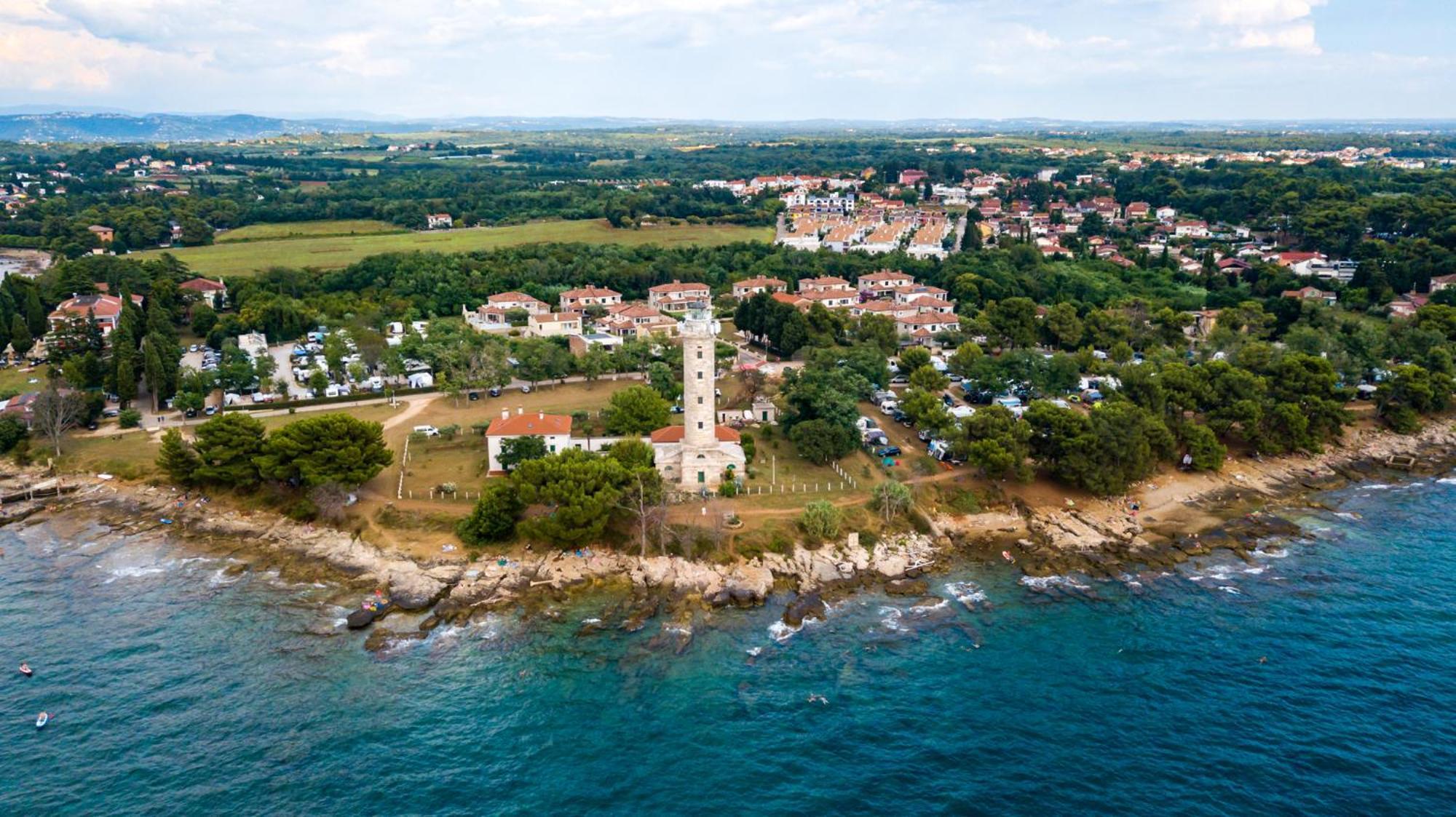 Baden Resort Basanija, Umag-With Sea View, Parking And 300M From The Beach Exterior photo