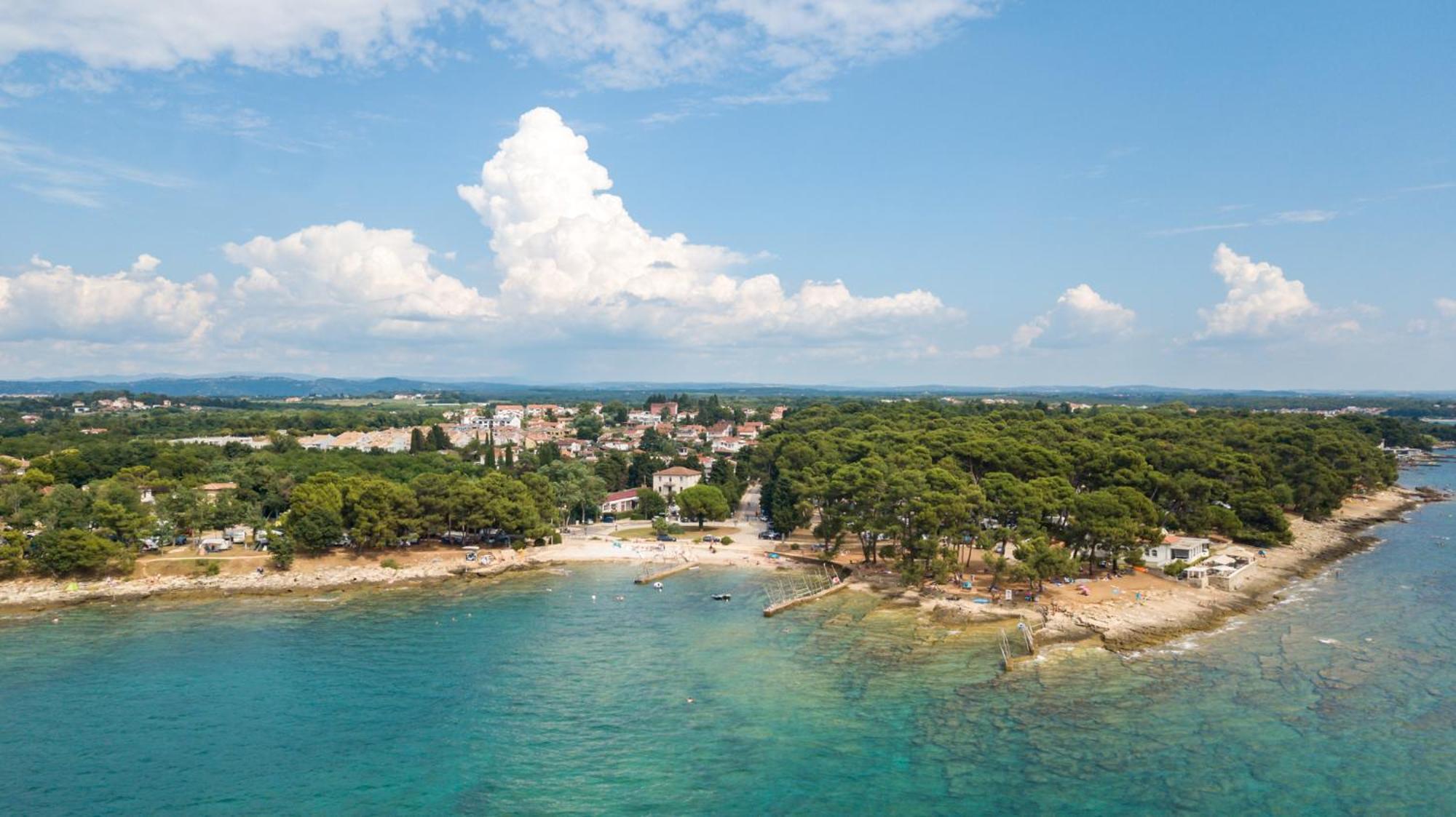 Baden Resort Basanija, Umag-With Sea View, Parking And 300M From The Beach Exterior photo