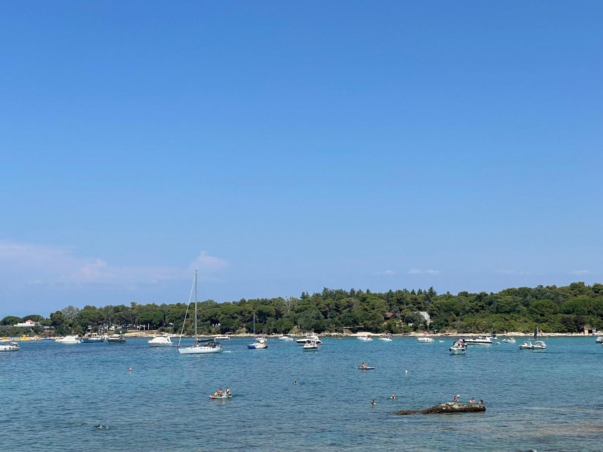 Baden Resort Basanija, Umag-With Sea View, Parking And 300M From The Beach Exterior photo