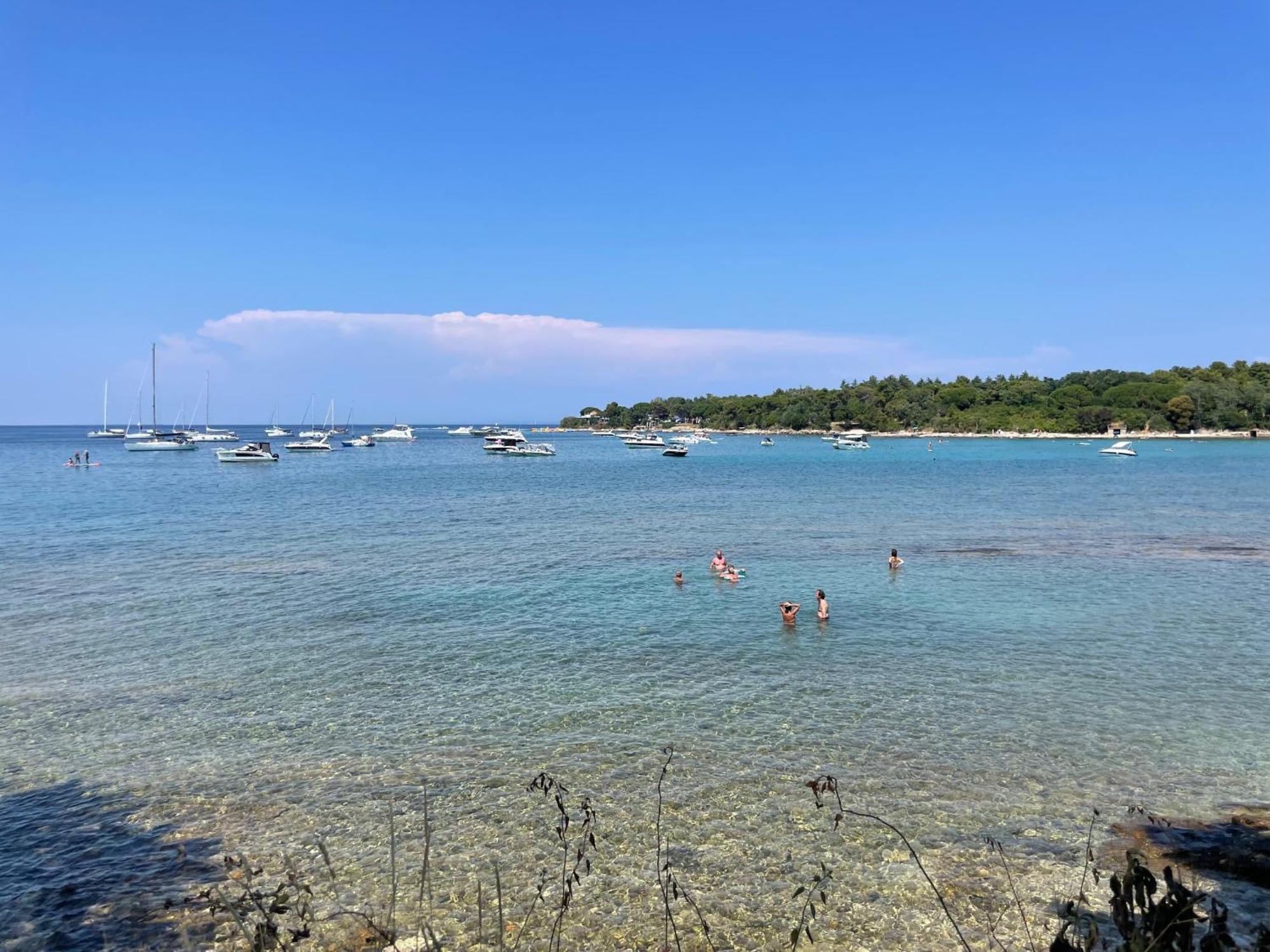 Baden Resort Basanija, Umag-With Sea View, Parking And 300M From The Beach Exterior photo