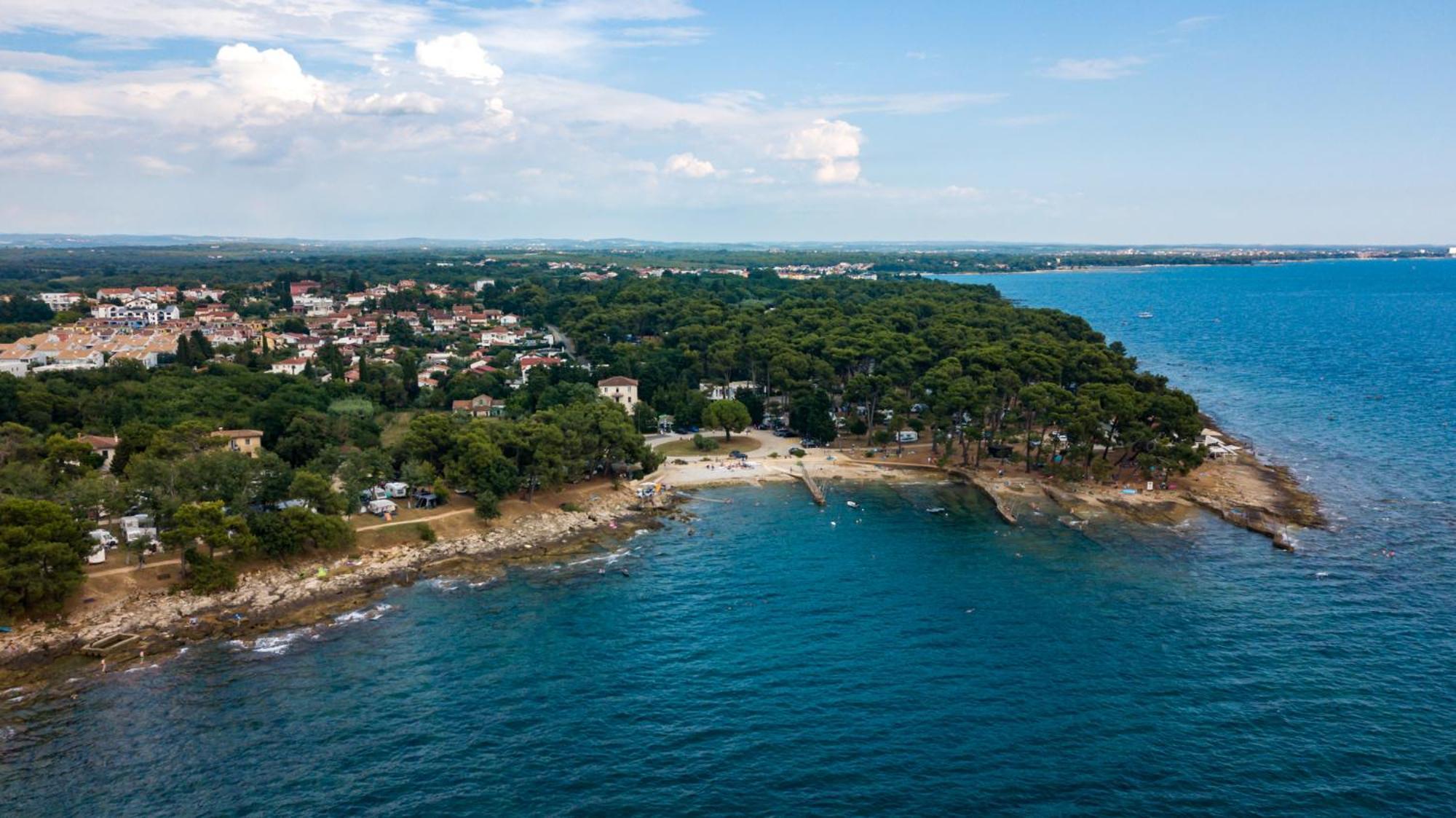 Baden Resort Basanija, Umag-With Sea View, Parking And 300M From The Beach Exterior photo